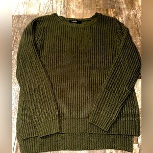 Dark green forever 21 sweater